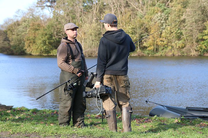 Druk in de weer met de opnames derde Fox Edges DVD.