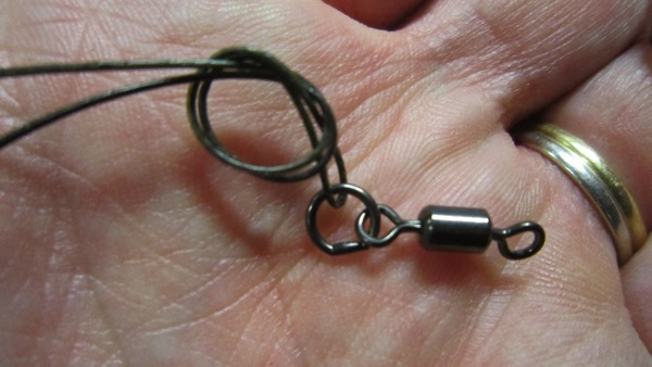 Bevestig een wartel (of maak een lusje voor je kwik-link.