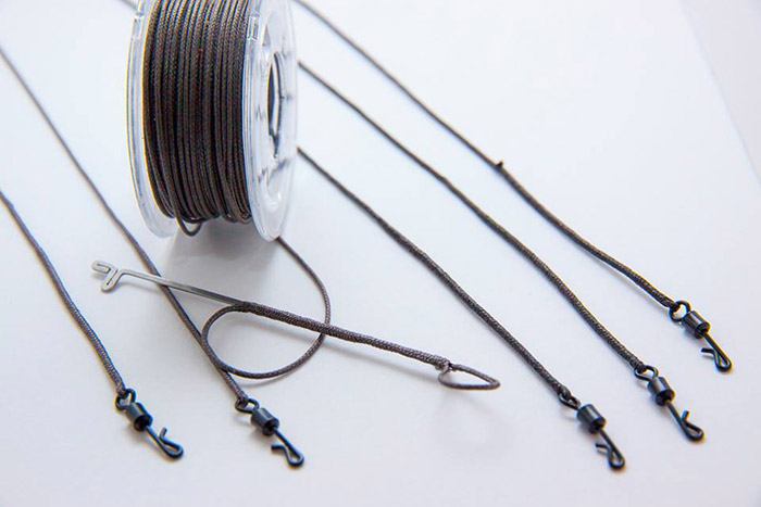 Het Free-fall materiaal is er in verschillende sterktes, maar voor de Chod opteer ik voor 40 lb.