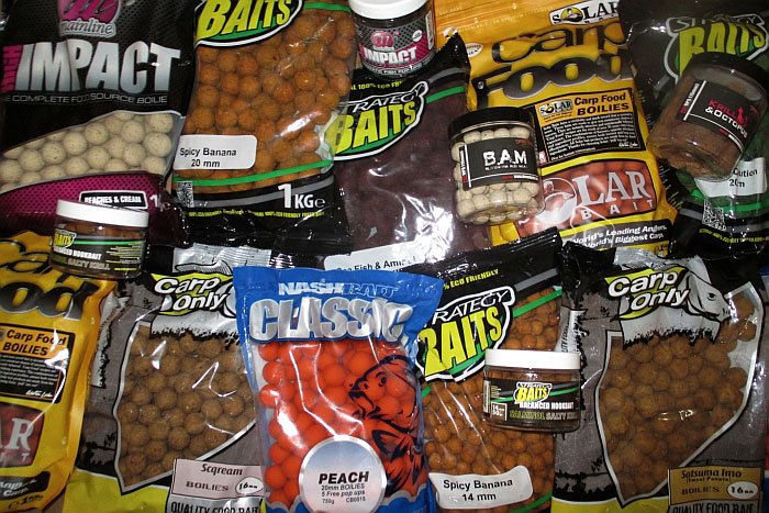 Veel firma's maken goede boilies!