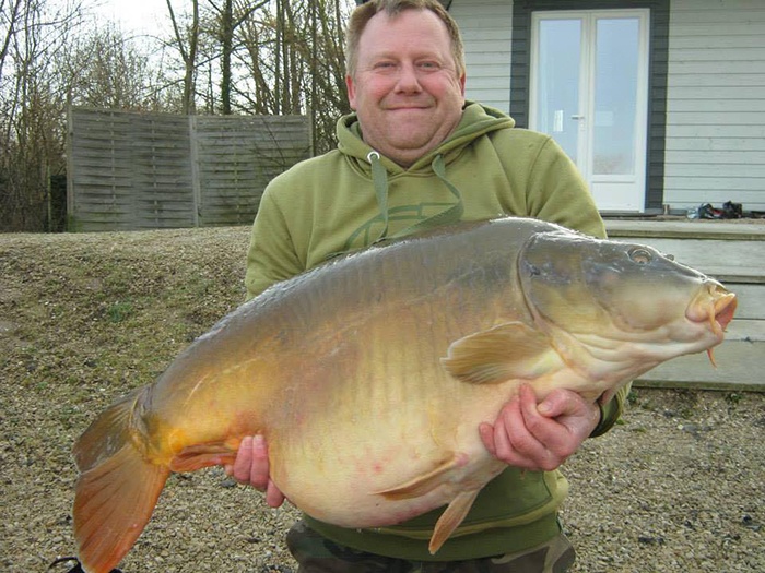 Een 30 kg+ bak die sneuvelde op de nieuwe Pro Line boilie!