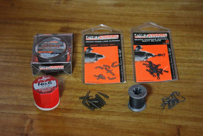 De benodigdheden voor de basis rig!