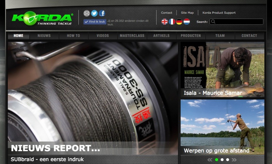 Korda-website