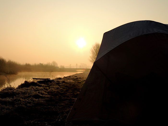 Karpervissen is voor Rick een totaalplaatje, genieten van de natuur hoort hier zeker bij.
