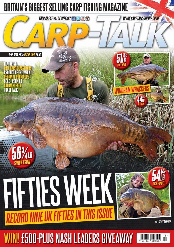 Naast het karpervissen zelf ben ik ook druk bezig met mijn familie en het magazine Carp-Talk
