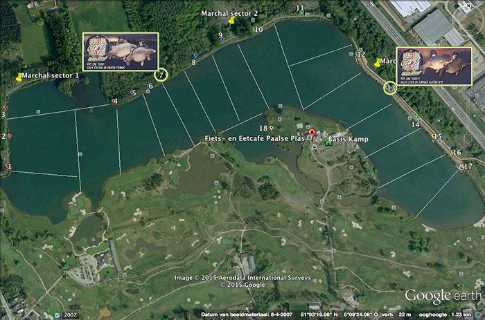 Het strijdveld: de Paalse Plas.