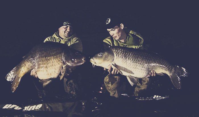 BAM, met deze ‘brace’ van 16 en 18 kg+ zette Dimitri en Davy een flinke stap richting de overwinning.