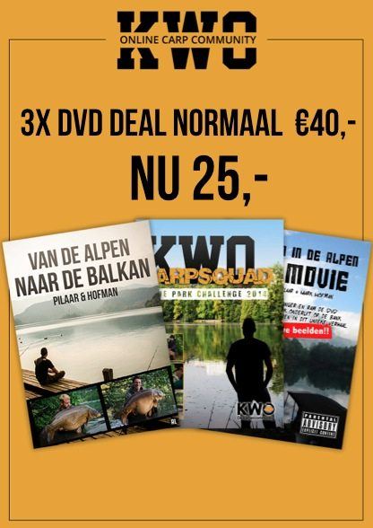Uiteraard zijn de DVD's scherp geprijsd.