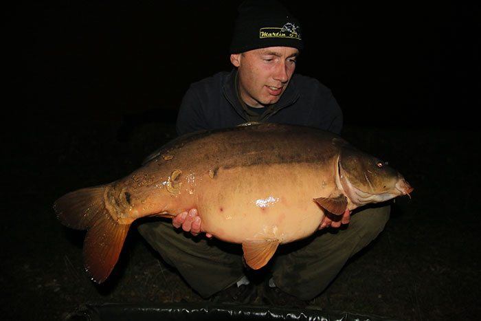 Een winterse spiegel voor Boudewijn Margadant.
