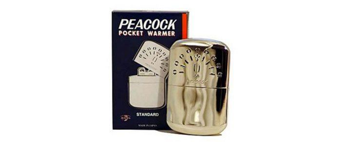 Peacock-handwarmer