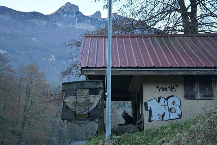 Een snelle overnachting in een prachtig decor.