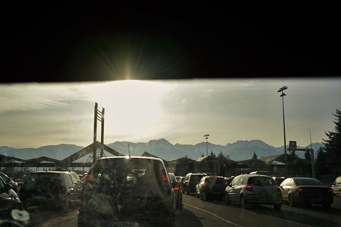 Er werden flink wat kilometers aan asfalt verslonden...