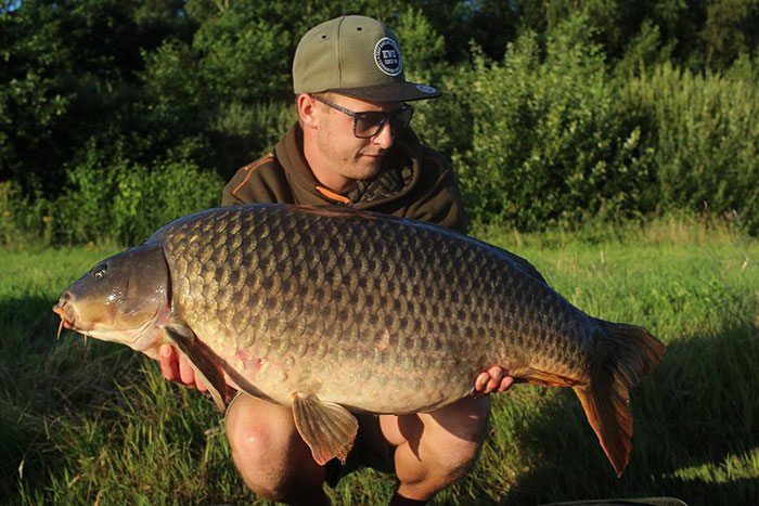 Een puike schub voor Niels die zich niet wist te ontdoen van de Super Strong haak.