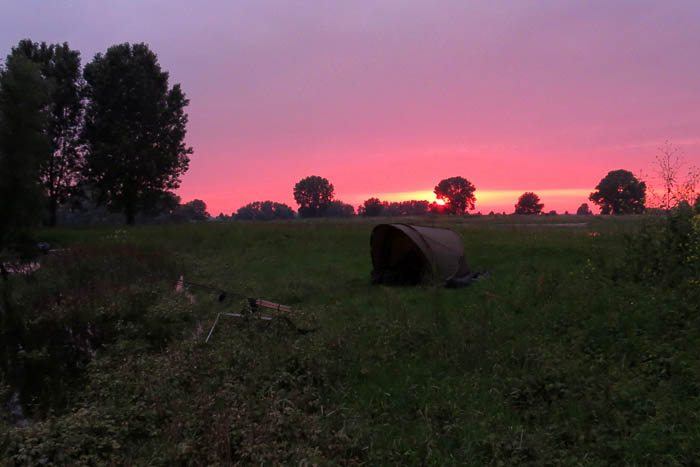 De rivier geeft me de mogelijkheid om te ont-stressen.