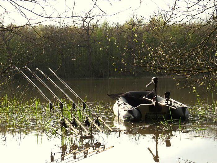 Dit jaar zijn we al vroeg op openbaar water. T