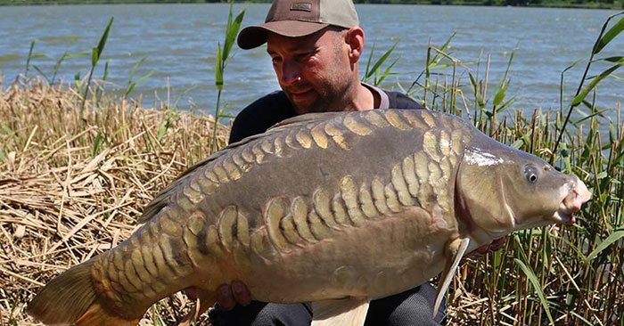 Een fraaie Hongaarse spiegel voor Hans van den Brink.