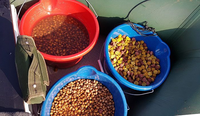 Tijgernoten en boilies: een winnende combinatie.
